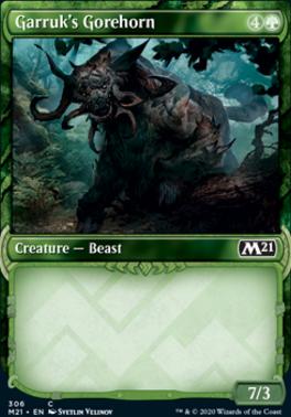 Garruk's Gorehorn