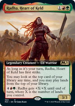 Radha, Heart of Keld
