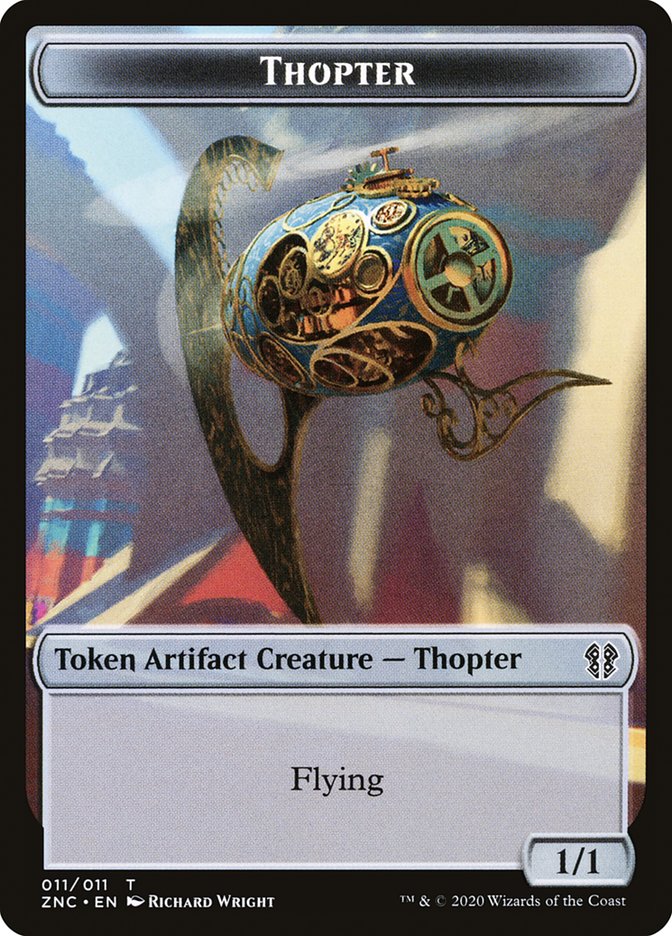 Thopter Token // Faerie Rogue Token