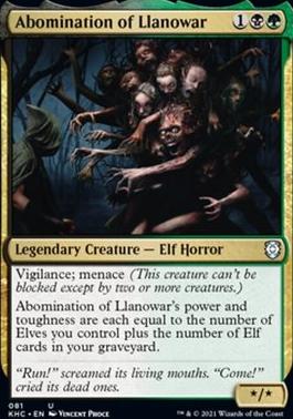 Abomination of Llanowar