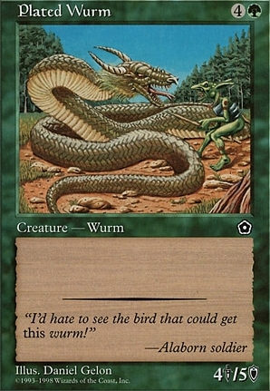 Plated Wurm