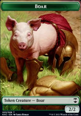 Boar Token // Spirit Token
