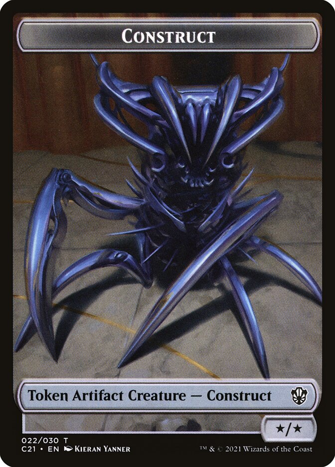 Construct Token // Treasure Token