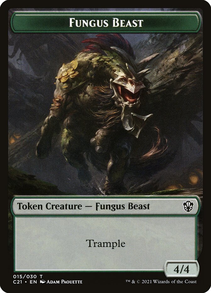 Fungus Beast Token // Demon Token