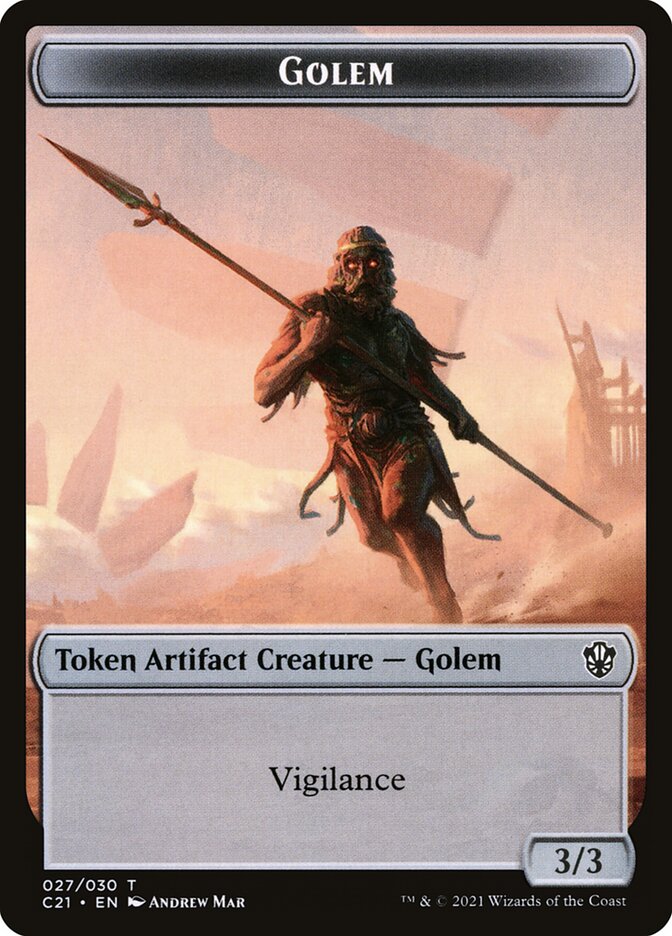 Golem Token // Thopter Token