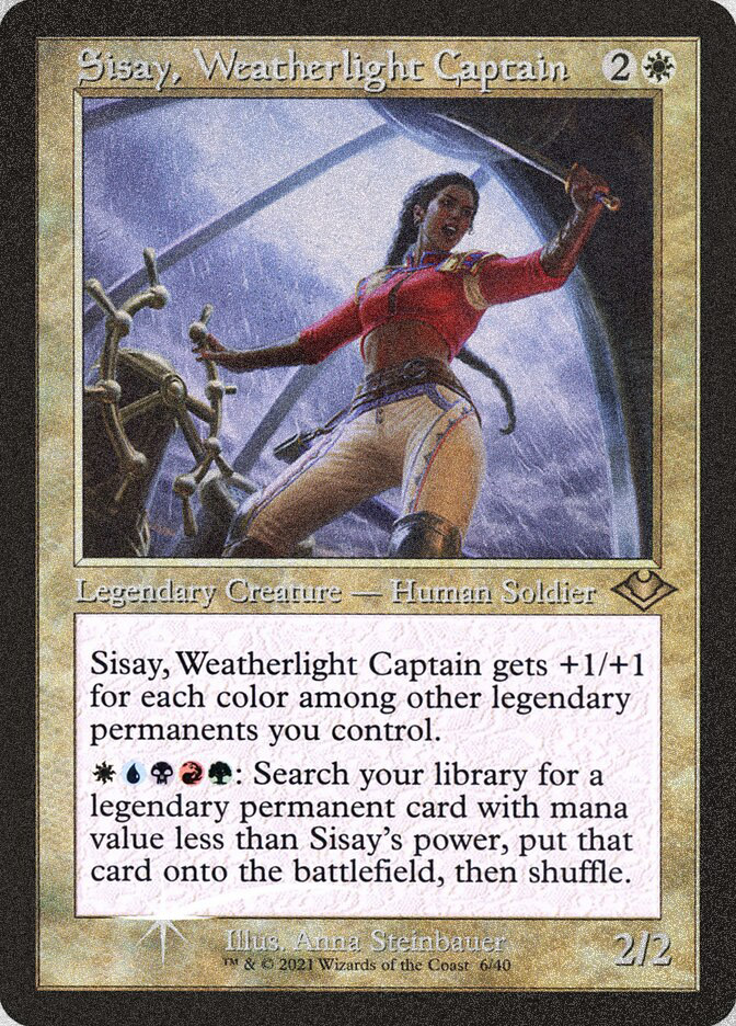 Sisay, Weatherlight Captain