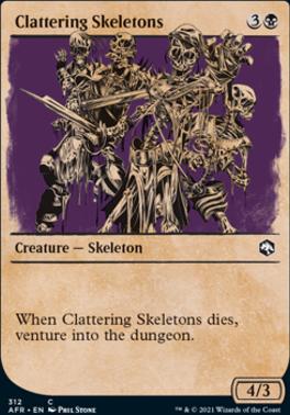Clattering Skeletons