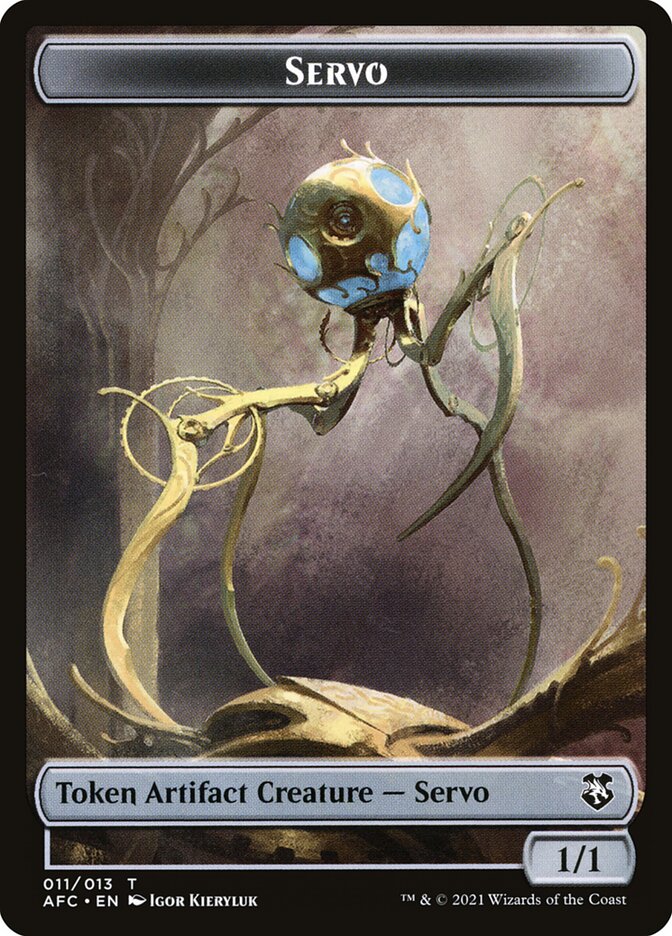 Servo Token // Treasure Token