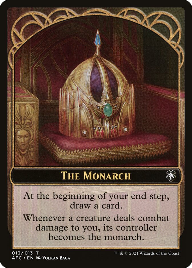 The Monarch Token // Dragon Spirit Token