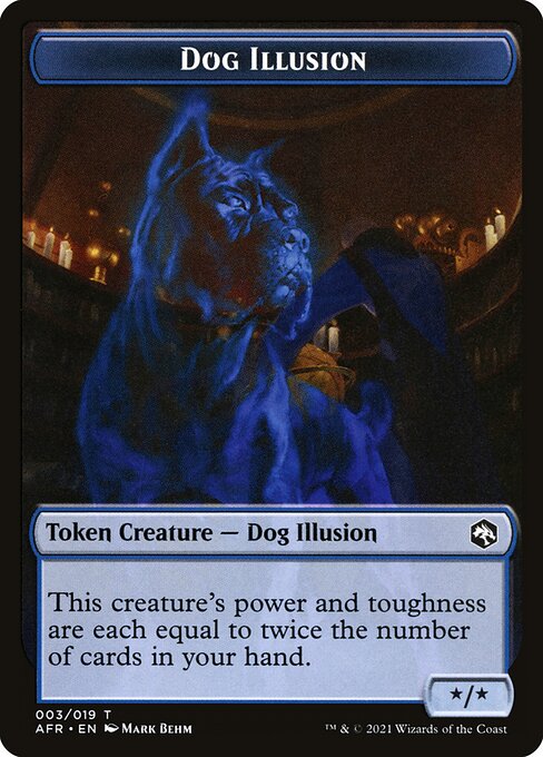 Dog Illusion Token