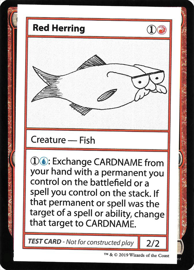 Red Herring - Test Card