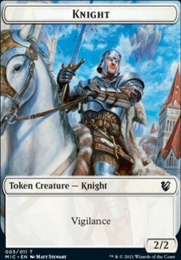 Knight Token // Wolf Token