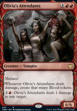 Olivia's Attendants