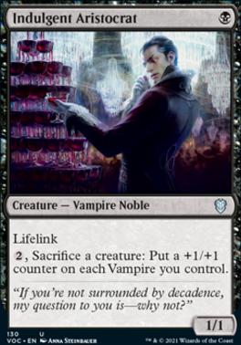 Indulgent Aristocrat