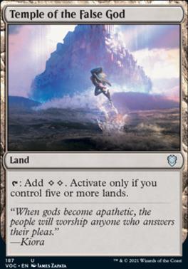 Temple of the False God