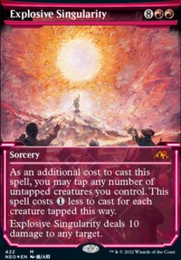 Explosive Singularity