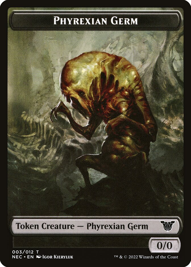 Phyrexian Germ Token // Spirit Token