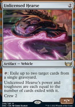 Unlicensed Hearse