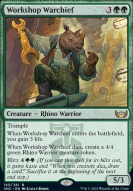 Workshop Warchief