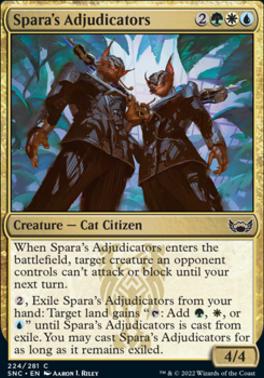 Spara's Adjudicators
