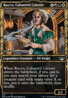 Rocco, Cabaretti Caterer