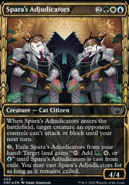 Spara's Adjudicators