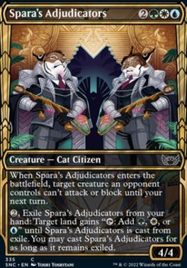 Spara's Adjudicators