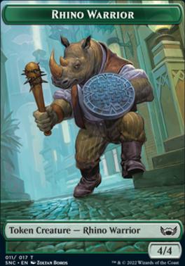 Rhino Warrior Token