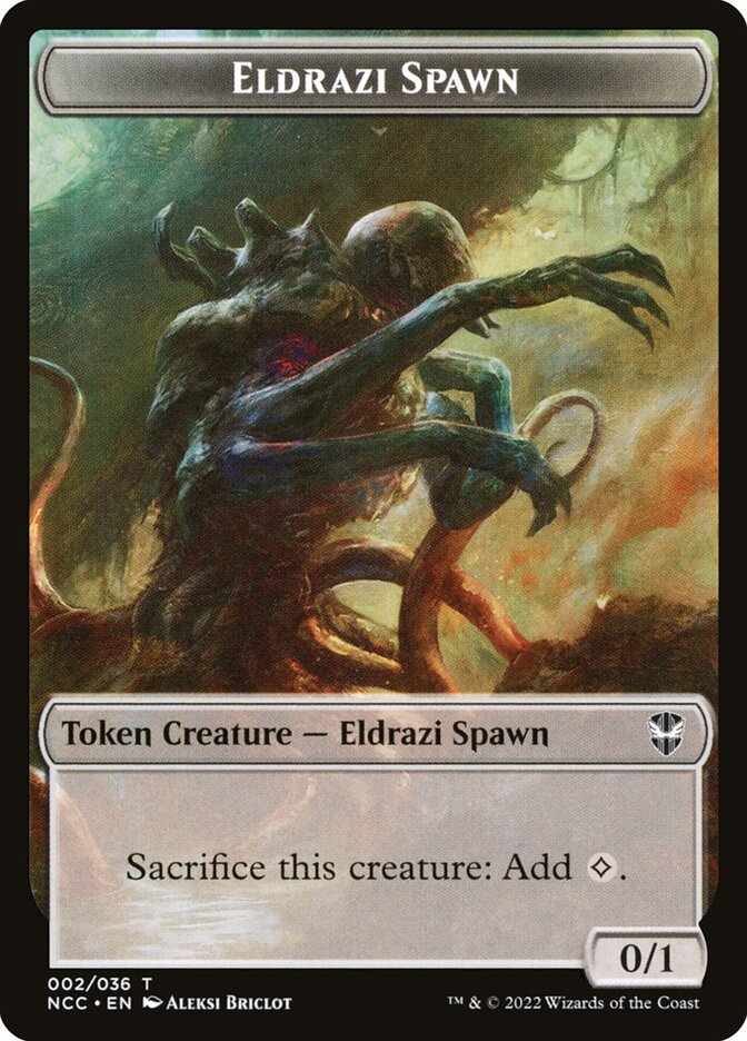Eldrazi Spawn Token // Human Token