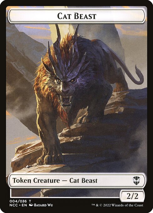 Cat Beast Token // Soldier Token