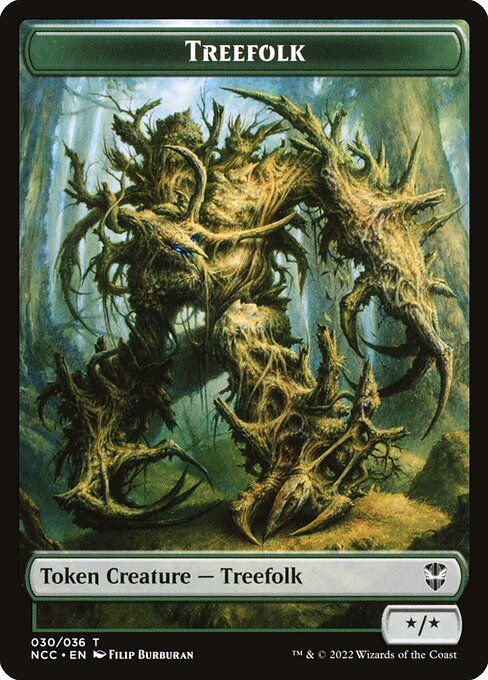 Treefolk Token // Spider Token
