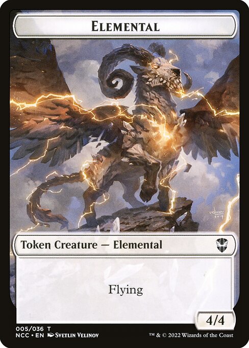 Elemental Token // Clue Token
