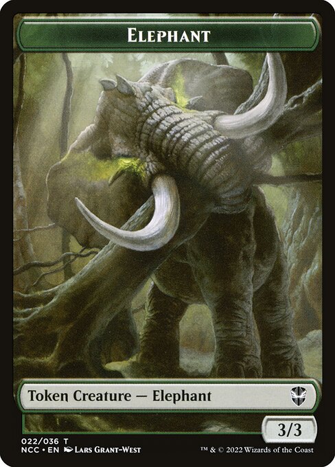 Elephant Token // Clue Token