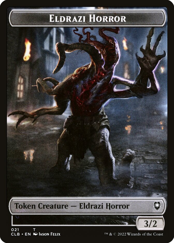 Eldrazi Horror Token // Horror Token