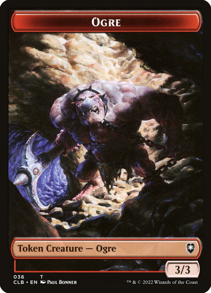 Ogre Token // Boar Token
