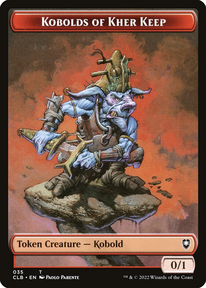 Kobolds of Kher Keep Token // Treasure Token