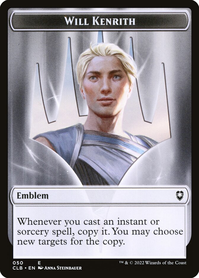Will Kenrith Emblem // Copy Token