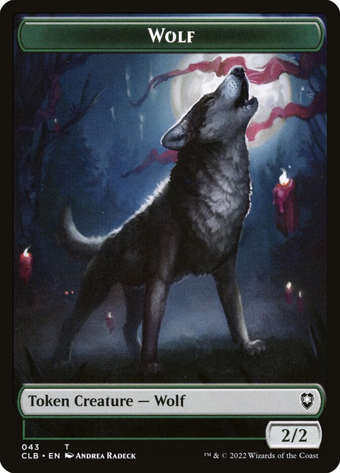 Wolf Token // Insect Token