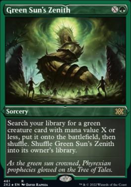 Green Sun's Zenith