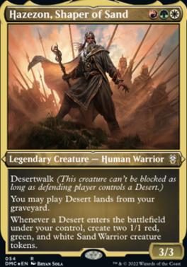 Hazezon, Shaper of Sand