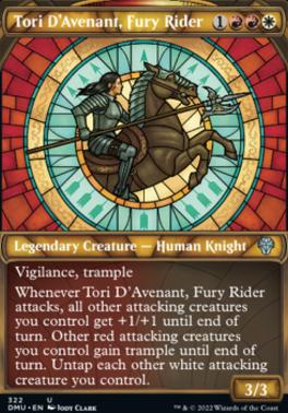 Tori D'Avenant, Fury Rider