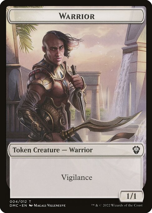 Warrior Token // Zombie Knight Token