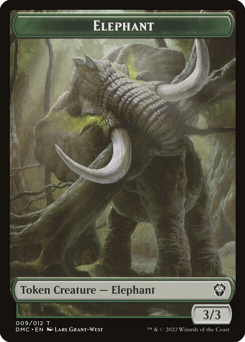 Elephant Token // Treasure Token