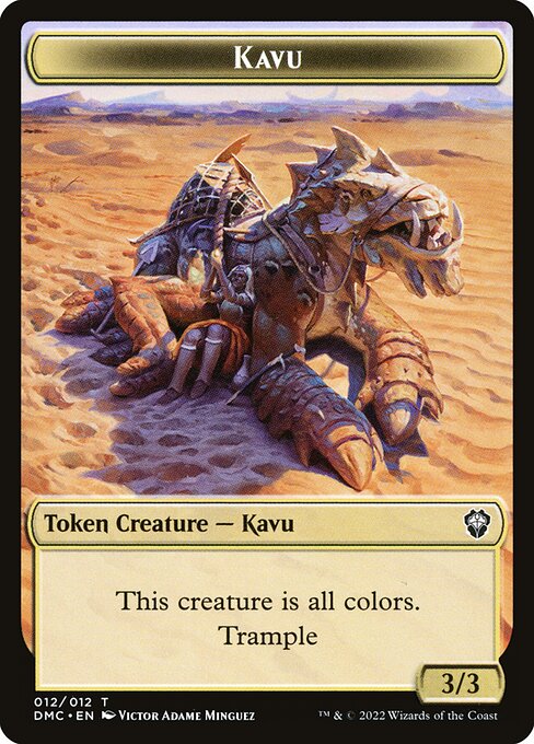Kavu Token // Angel Token