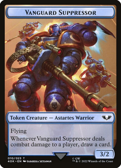 Vanguard Suppressor Token // Soldier Token