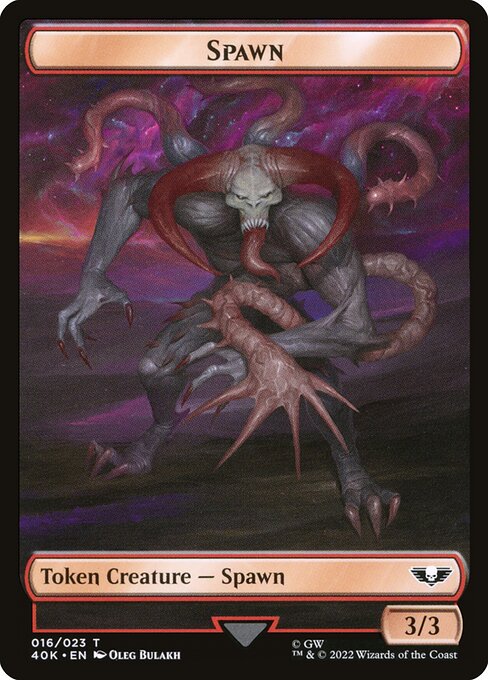 Spawn Token // Plaguebearer of Nurgle Token