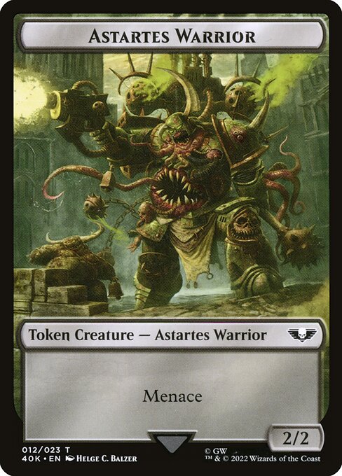 Astartes Warrior Token // Spawn Token