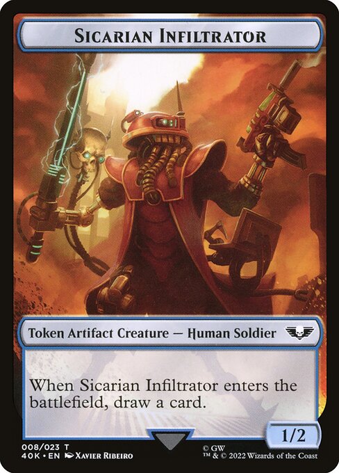 Sicarian Infiltrator Token // Soldier Token