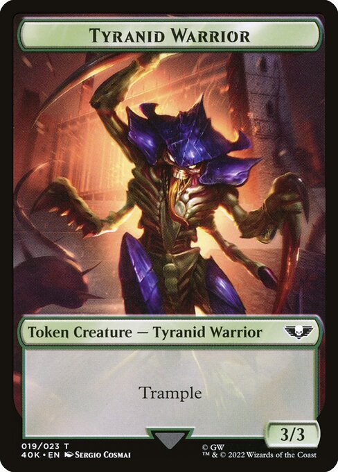 Tyranid Warrior Token // Tyranid Token