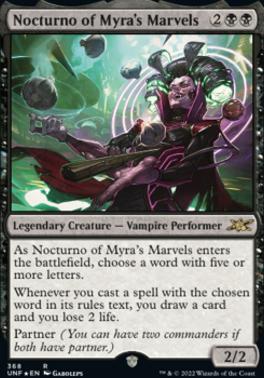 Nocturno of Myra's Marvels